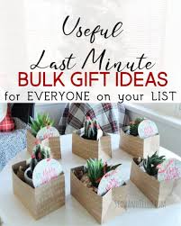 27 last minute useful bulk gift ideas