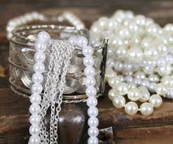 how to clean silver and pearl necklace