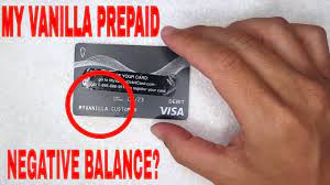 why does my vanilla prepaid debit visa