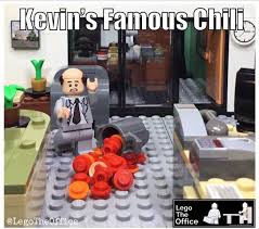 Here's how kevin from 'the office' is celebrating national chili day. Lego Kevin S Famous Chili Meme Fort