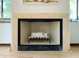 easy modern fireplace mantel