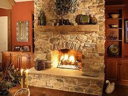 Eldorado Stone Stone Fireplace
