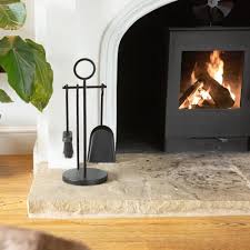 Black Midhurst Fireside Companion Set