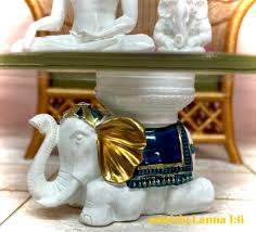 1 6 Dollhouse Miniature Elephant Coffee