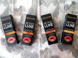 makeup revolution retro luxe matte lip kits