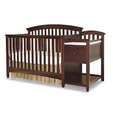 Shop for changing table at bed bath & beyond. Westwood Design Montville 4 In 1 Convertible Crib And Changer Combo In Chocolate Mist Bed Bath Beyond