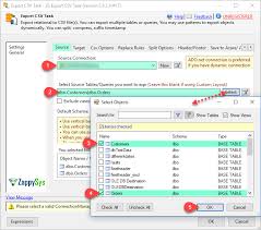 sql server excel export from table or