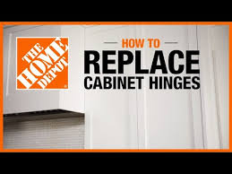 how to replace cabinet hinges the
