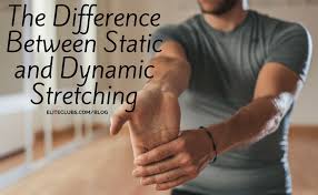 static and dynamic stretching
