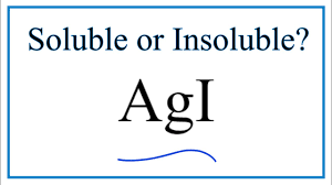 is agi soluble or insoluble in water