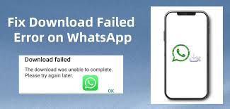 was unable to complete on whatsapp
