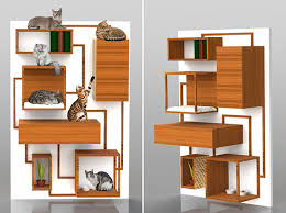 Multifunction Cat Climbing Wall Concept