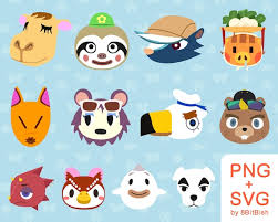 Character Icons Cute Svg Digital
