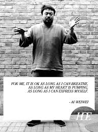 Ai Weiwei Image Quotation #2 - QuotationOf . COM via Relatably.com