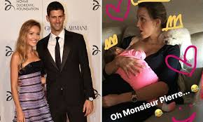 Novak djokovic is a proud father of two! Novak Djokovic S Wife Shares Photo Of Daughter Tara Daily Mail Online