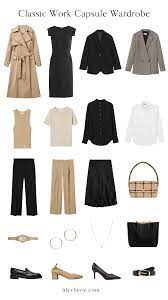 clic work capsule wardrobe 2023