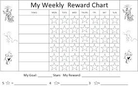 Student Reward Chart Printable Andbeyondshop Co