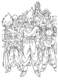 They are printable dragon ball z coloring pages for kids. 34 Free Dragon Ball Z Coloring Pages Printable