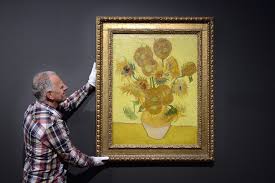 Vincent van gogh marigolds in golden vase 3d oil painting large canvas wall art chrysanthemum for kitchen painting by numbers. 15 Facts About Vincent Van Gogh S Sunflowers Mental Floss