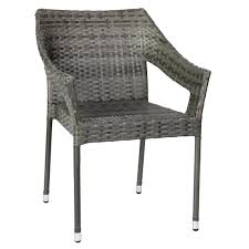 Patio Wicker Stacking Chair