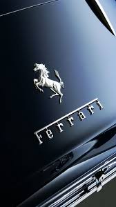 ferrari logo on the car wallpaper