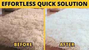 how to clean a wool rug easily
