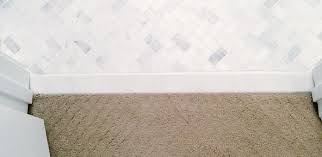 seamless tile to carpet transition