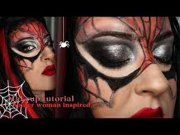 spider woman halloween 2023 makeup