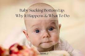 baby ing bottom lip here s why it