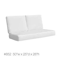Outdoor Loveseat Replacement Cushions
