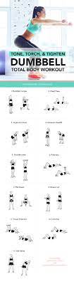 total body workout plan with dumbbells