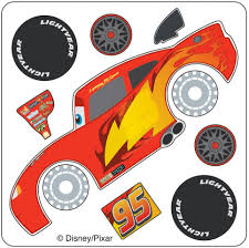 Amazon Com Smilemakers Disney Cars Lightning Mcqueen Make Your Own Stickers Birthday And Theme Party Favors 100 Per Pack Toys Games