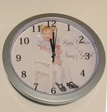 Personalised Wall Safe Clock
