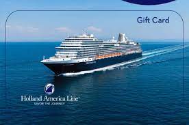 new holland america line gift cards