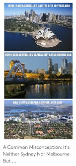 It is the second most populous city in australia and one of the largest by area. How I Saw Australia S Capital City 10 Years Ago How I Saw Australia S Capital City A Few Months Ago How Saw Australia S Capital City Now A Common Misconception It S Neither Sydney Nor