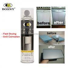 bosny stainless steel spray paint fast