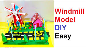 amazing windmill model 3d making