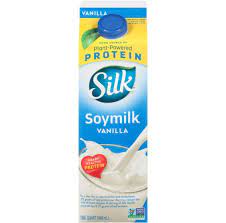 silk soy milk vanilla refrigerated