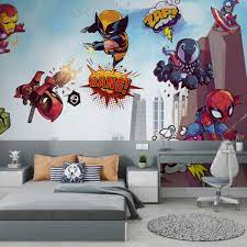 Super Heroes Déco Wallpaper