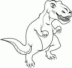 Fossilized bones including a skull discovered in uzbekistan between 1997 and 2006 have filled a 20 million year old hole in the fossil record. Tyrannosaurus Rex Coloring Page Coloring Home