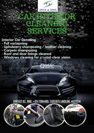 Choose a package below and get it delivered at your home or office. Car Interior Detailing Qatar