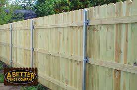 Browse our fencing supplies for your entire garden fencing needs. Low Cost Wood Fences A Better Fence Company Basic Wood Fence