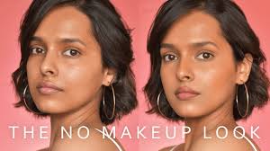 two ways to pull off a no makeup look