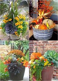 32 Beautiful Fall Planters For Easy