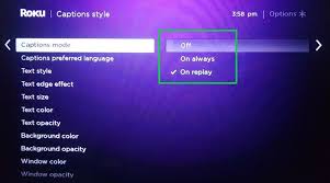 How To Enable Closed Captioning In Roku Services Streaming Video