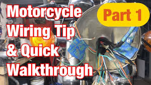 motorcycle wiring tips cb350 cl350