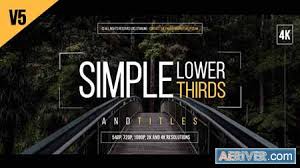Compatible with apple motion 5.2.1 and final cut pro x 10.2.3 or newer easily to customize with published parameters: Videohive Simple Lower Thirds For Fcpx 19700204 Free