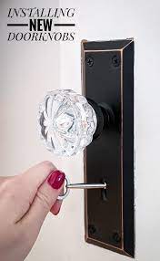 Installing New Doorknobs Eclectic Spark