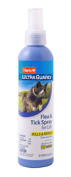 hartz ultraguard flea tick cat spray