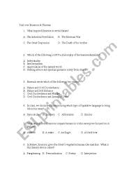 english worksheets test over emerson thoreau test over emerson thoreau worksheet